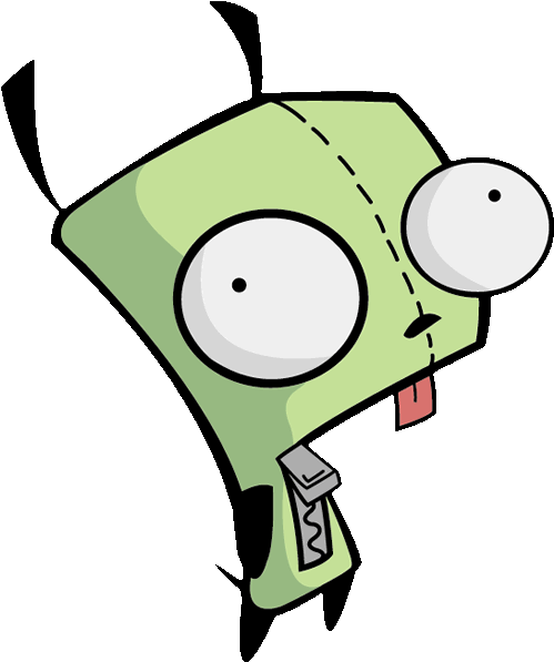 Gir - Invader Zim - Invasor Zim - Invader Zim Gir (506x604)