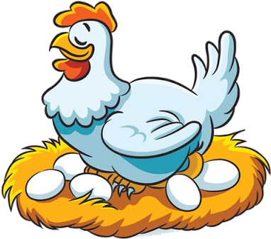 Farmyard Birds - Animals Farm Vector Png (400x400)