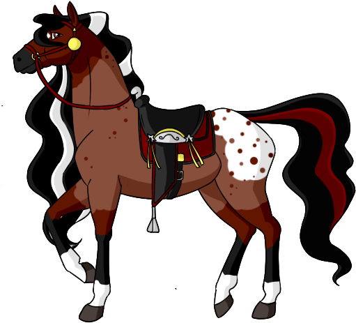 Bay Roan Blanket Appaloosa Mare Owner - Horseland Http I185 Photobucket Com Albums X280 Enloc (550x495)