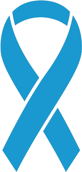 Ribbon Sticker Icon Light Blue2 - Post Traumatic Stress Disorder Symbol (294x600)