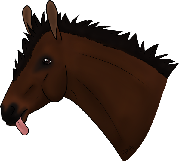 A Blanket Of Roses, An Undersized, Crooked Legged Equid - Mane (595x536)