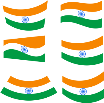 Waving Indian Flag, Indian Flag, India Flag, August - Flag Of India (640x640)