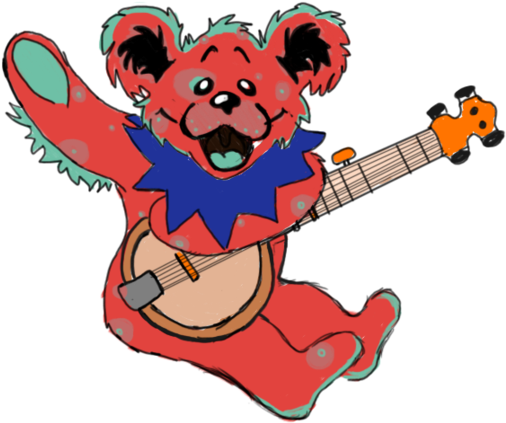 Dancing Bear By Lennybowbenny - Cartoon (1227x651)