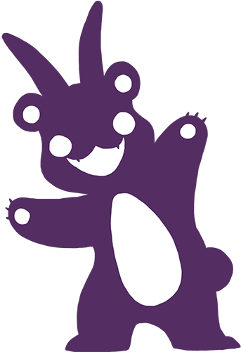 Dancing Credits Bear Is My Favourite Part Of Yuri Kuma - Cartoon (500x500)