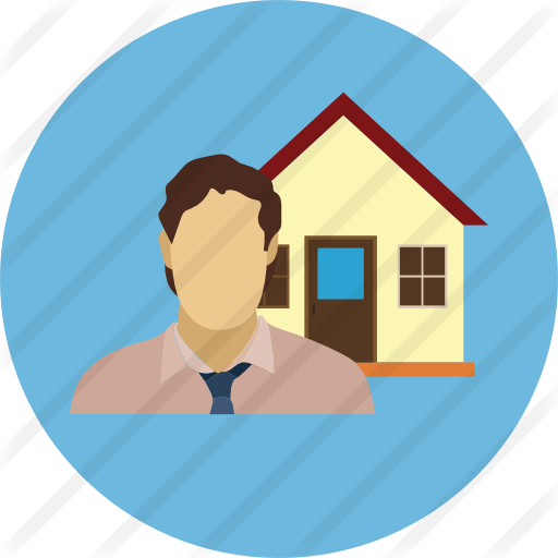 House Free Icon - Icon Real Estate Agent (512x512)