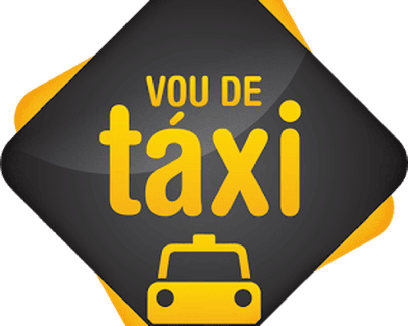 Vou De Táxi - Traffic Sign (800x640)
