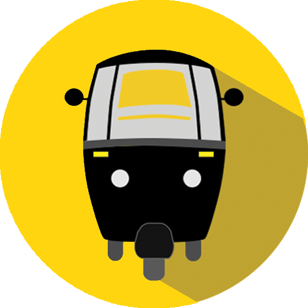 Auto Rickshaw Logo Taxi - Auto Rickshaw Logo (600x600)