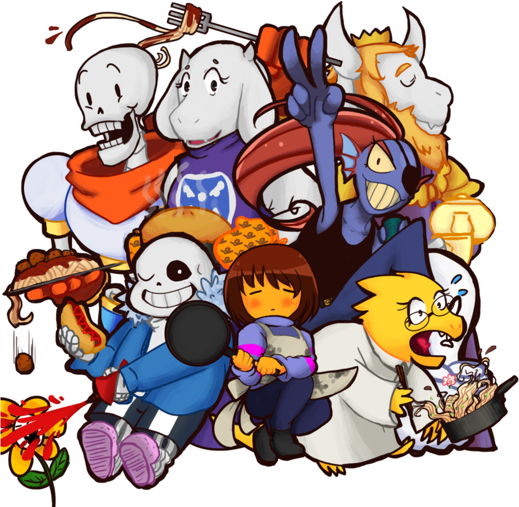 Фото undertale. Герои Ундертале. Андертейл персонажи. Герои игры Undertale. Персонажи андретеио.