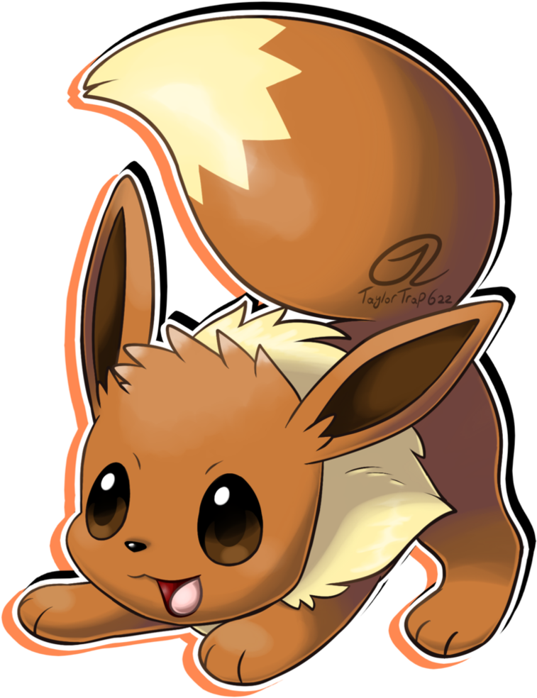 Pokemon Fan Art - Pokemon Eevee Fan Art (790x1012)