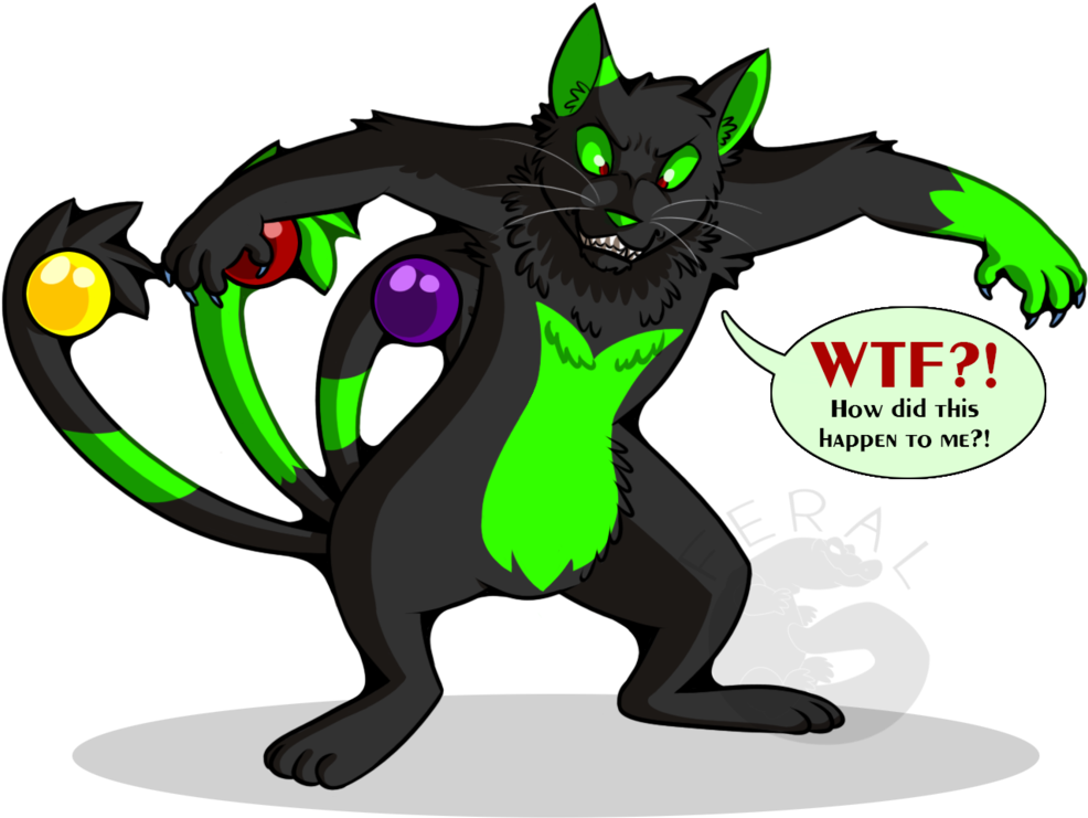 Feral Gloweh By Feralgator-d93wnz2 - Cat Grabs Treat (1024x779)