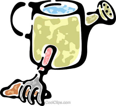 Watering Can And Gardening Tools Royalty Free Vector - Watering Can And Gardening Tools Royalty Free Vector (759x700)