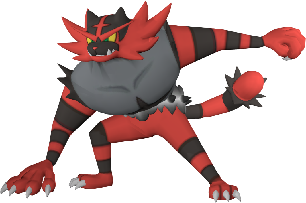 Incineroar [render] By Arrancon - Incineroar Png (1106x722)