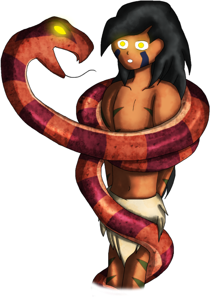 Goodtimes For A Meal - Jungle Snake Coils Boy (786x1017)