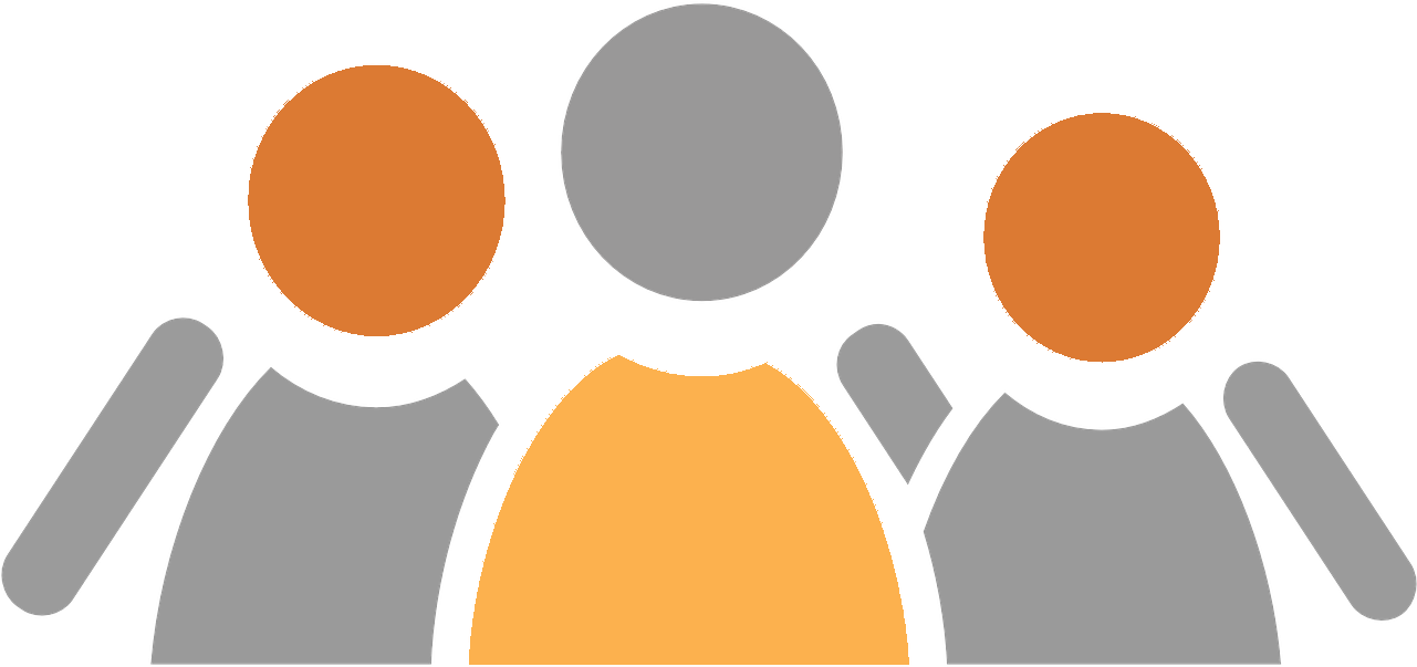 Request Training Club Information - Group Clip Art Black And White (1280x640)