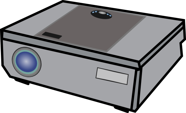 Movie Projector Clipart - Projector Clipart (600x366)
