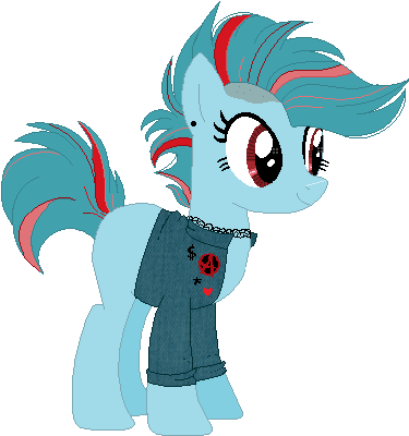 Punk Pony Auction - Cartoon (398x408)