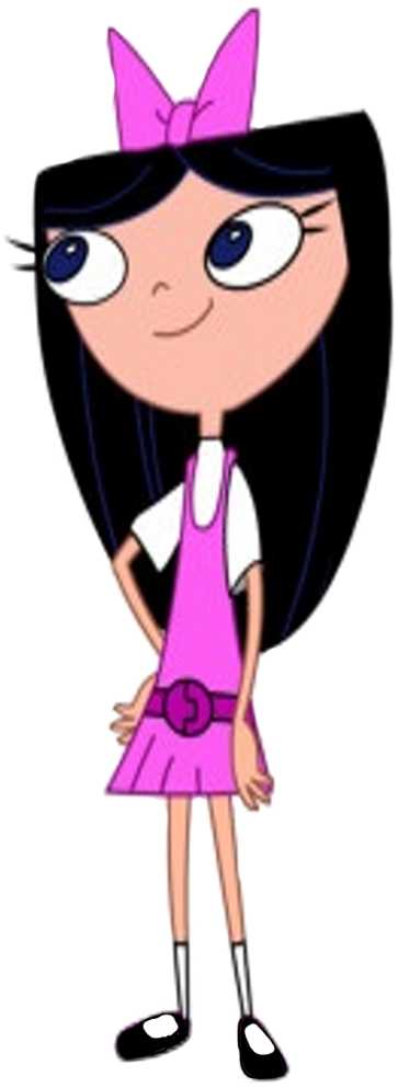 Isabella Garcia Shapiro With Mary Jane Shoes By Darthranner83 - Phineas And Ferb Characters Png (466x992)