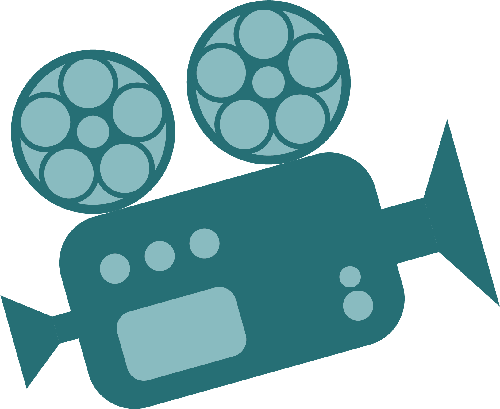 Video Projector Icon - Film Stock (2488x2091)