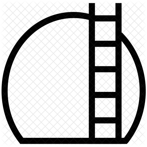 Oil Tanker Icon - Line Art (512x512)