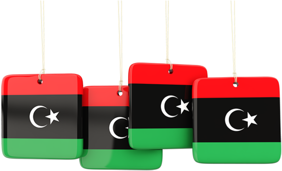 Illustration Of Flag Of Libya - Portable Network Graphics (640x480)
