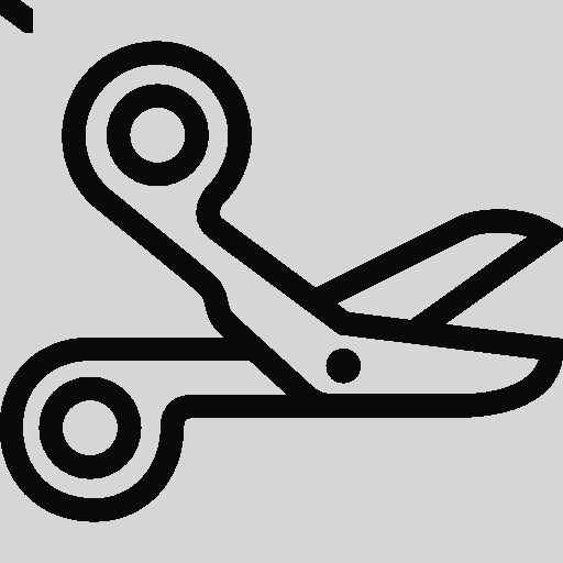 Scissors Clipart Black And White Free Images 4 Black - Scissors Clipart Black And White Free Images 4 Black (512x512)