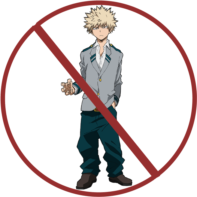 Anti Katsuki Bakugou By Felixnfox - Submarine Force Library And Museum (690x710)
