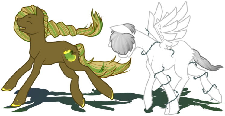 Battered - My Little Pony Ocs Male (745x383)