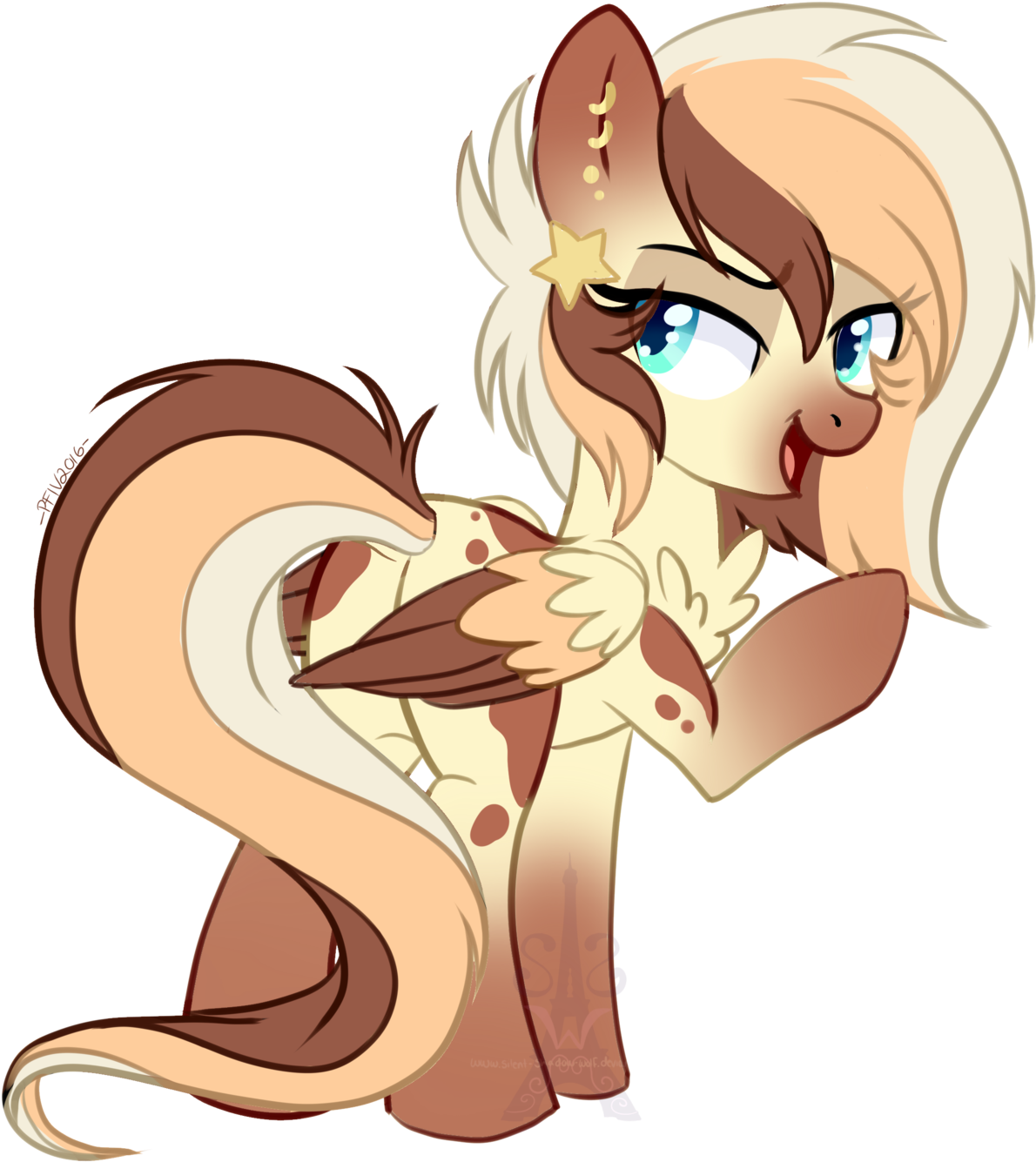 Drawn Wolf Ears And Tail (1600x1600)