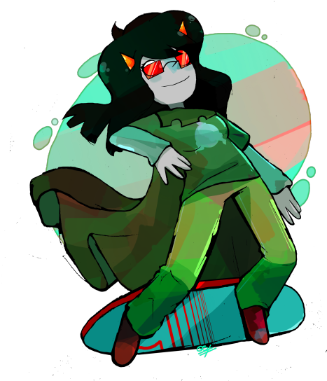 She's So R4d1c4l B) - Cartoon (500x563)