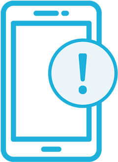 Phone Alert Icon - Credit (500x369)