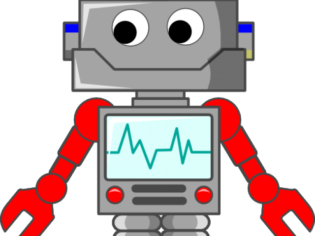 Pictures Of Cartoon Robots - Cartoon Robot Clipart (640x480)