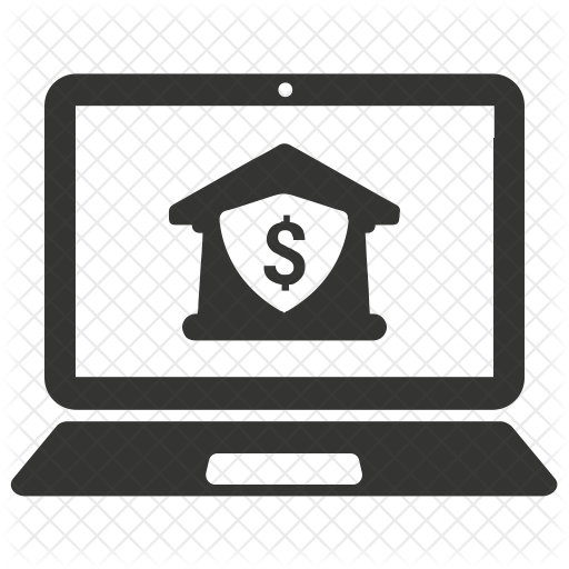 Secure Online Banking Icon - Internet Banking Icon Free (512x512)