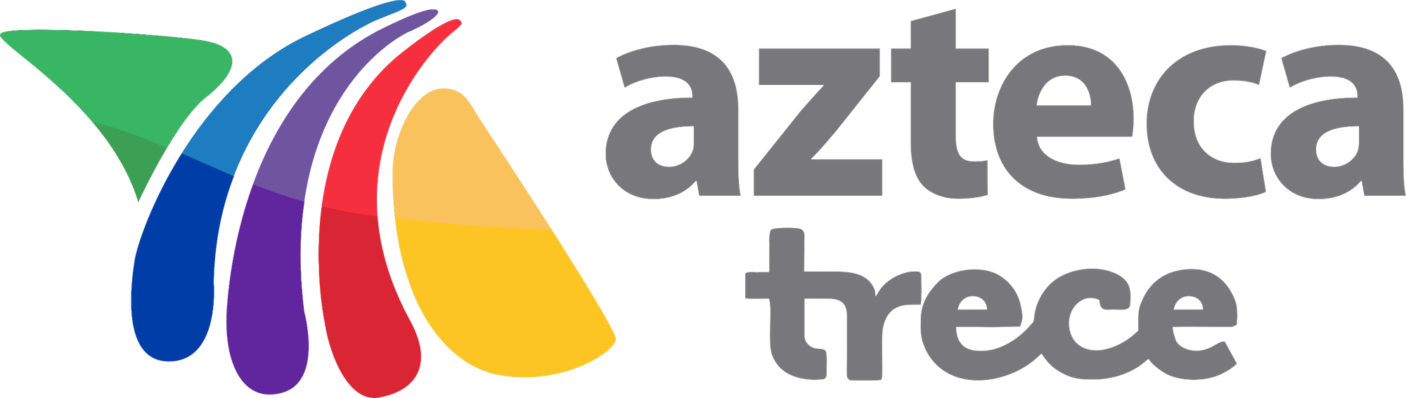 Logopedia Mexico Df, - Azteca Trece (2000x567)