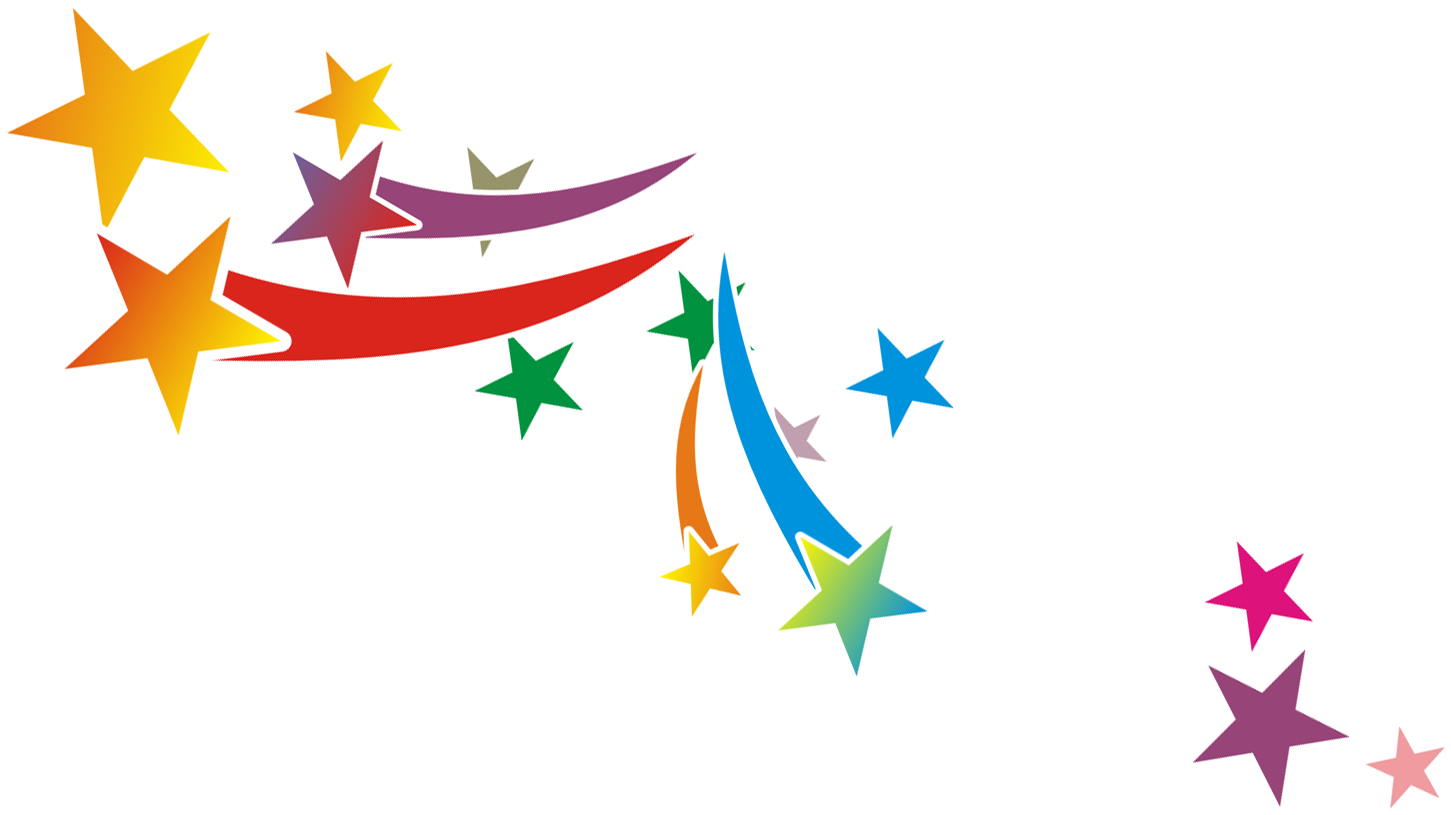 Drawing Moon Star Clip Art - Quincy High School Logo (1500x1500)