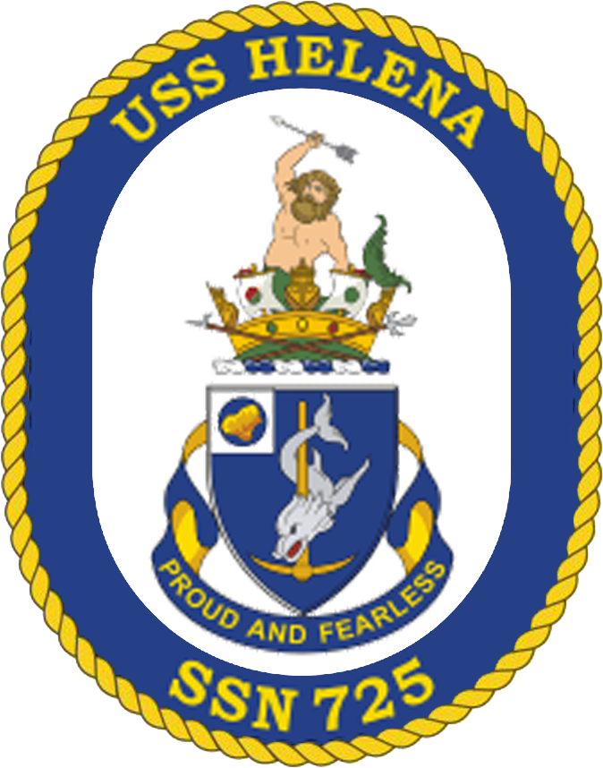 Uss Helena Ssn-725 Crest - Raid On Harpers Ferry Symbol (674x858)