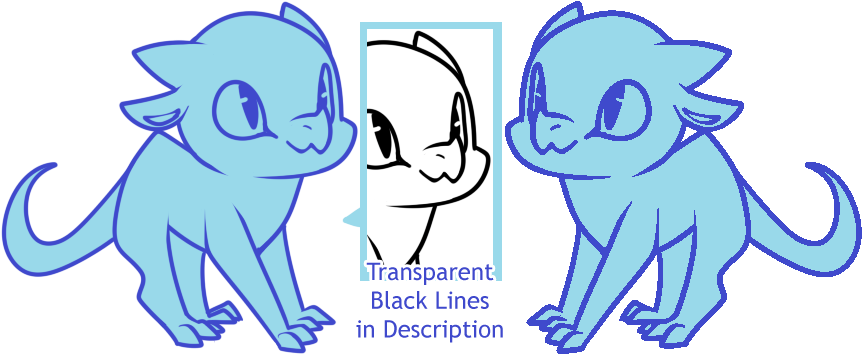 F2u Baby Dragon Base By Fenaceide - Anime (867x356)