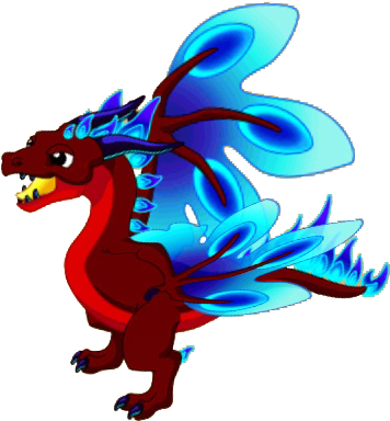 Heat Dragon Dragonvale - Dragonvale Heat Dragon (367x391)