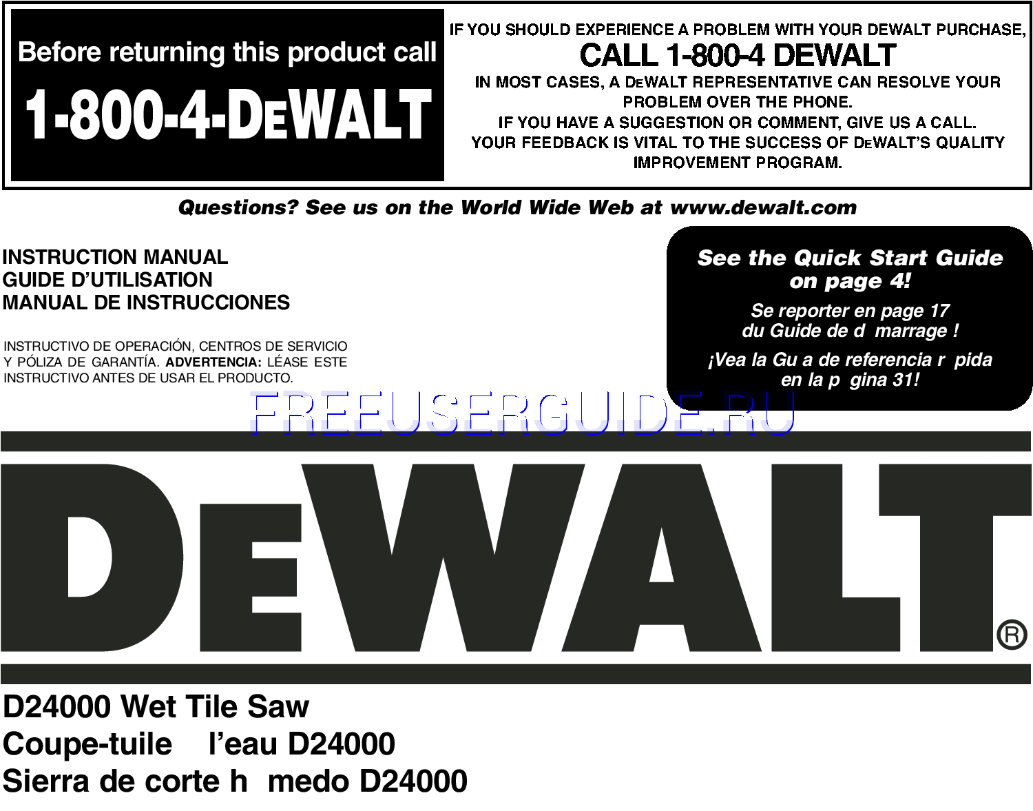 Leer Online Manual De Instrucciones Para Dewalt D24000 - Dewalt Building Contractor's Licensing Exam Guide (1650x1275)