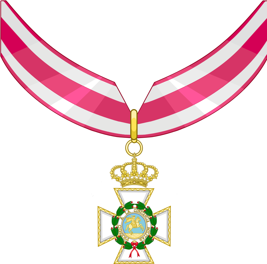 Commander Insignia Of The Royal And Military Order - Order Of Saint Hermenegild (2000x2017)