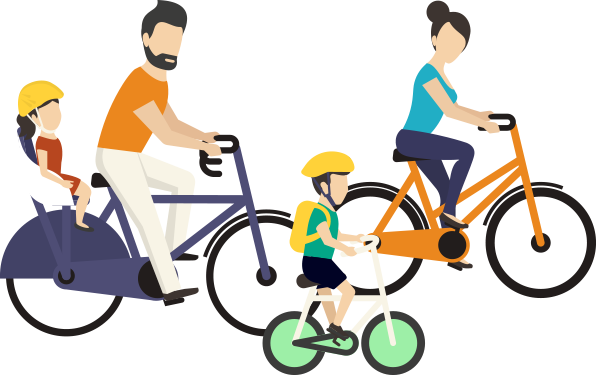 Together We Can Beat Heart Disease - Bicycle (597x375)