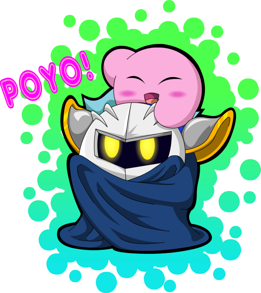 Kirby And Meta Knight By Alyssac-12 - Meta Knight And Kirby (900x1007)
