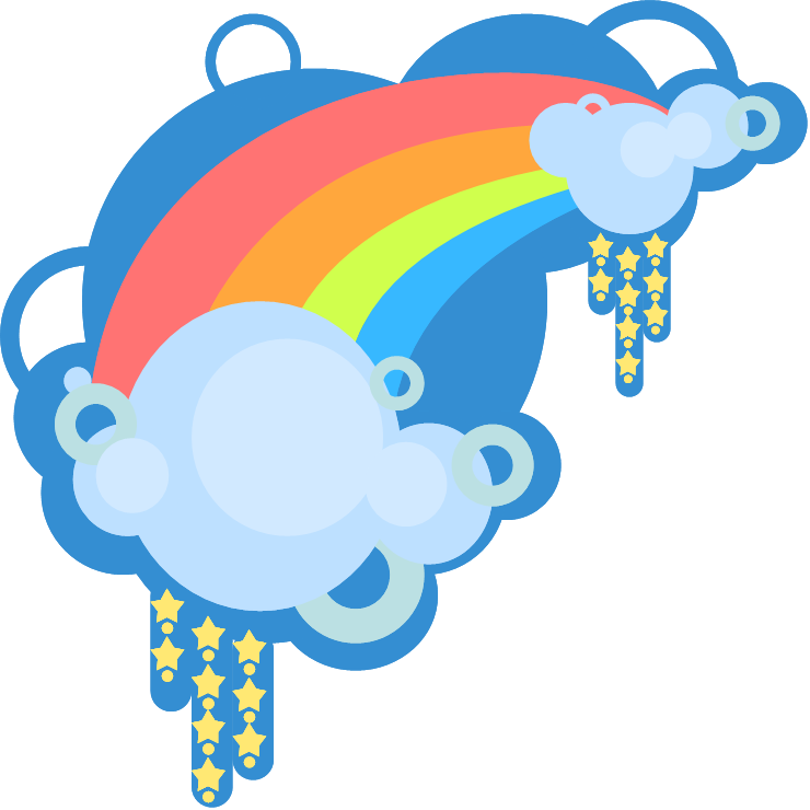 Rainbow Poop By Lulena - Rainbow Poop By Lulena (740x740)