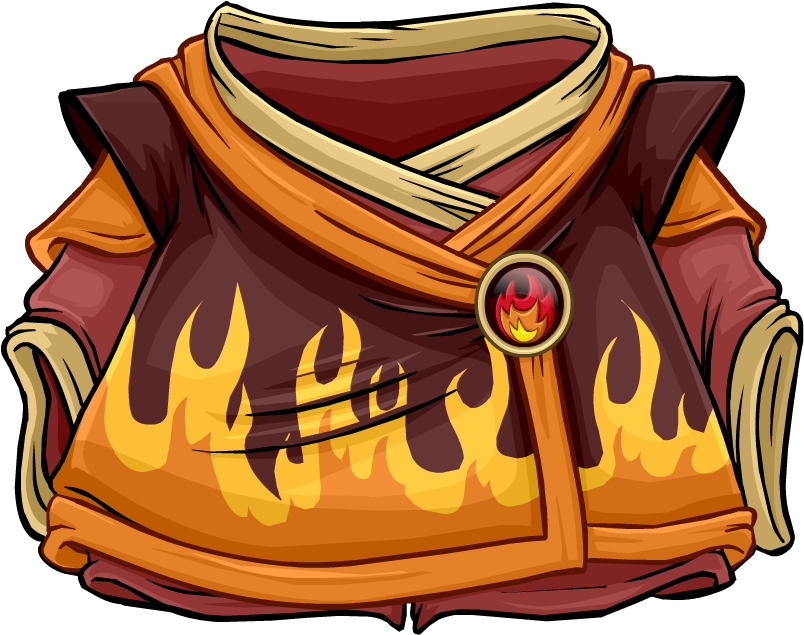Items - Club Penguin Fire Ninja (849x651)