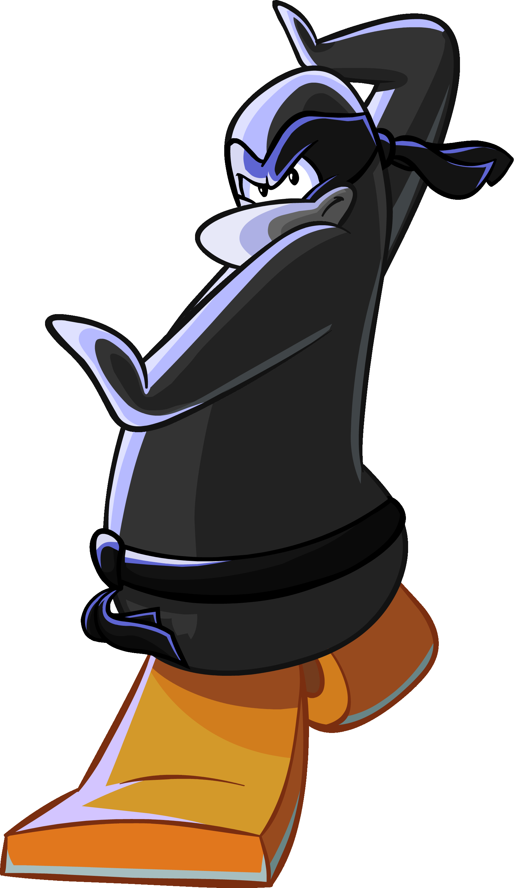 Club Penguin - De Club Penguin Ninja (1655x2858)