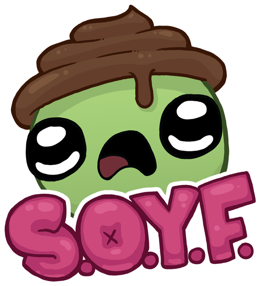 Logo - Soyf: S#!t On Your Friends (833x914)