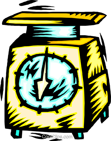 Weight Scales Royalty Free Vector Clip Art Illustration - Weight Scales Royalty Free Vector Clip Art Illustration (378x480)