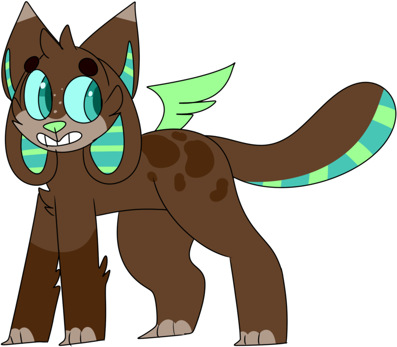 50 Point Kittydog Adopt Closed By Viixeyn - Cartoon (1024x770)