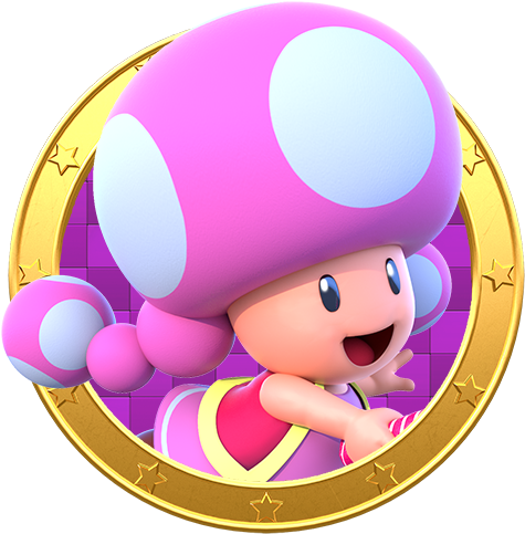 Super Mario Toadette Images Gallery - Toadette Mario Party Star Rush (500x500)
