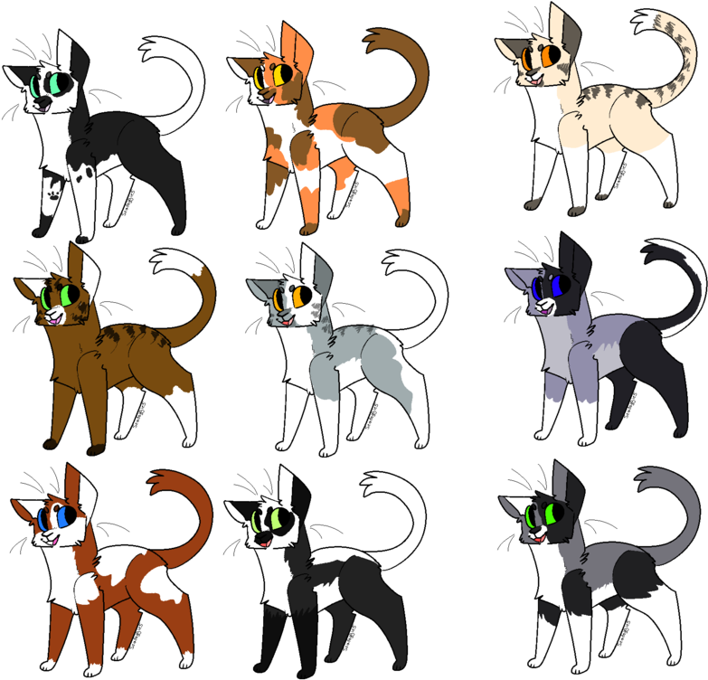 10 Point Adopts Open By Kumathemouse - Cartoon (1024x780)