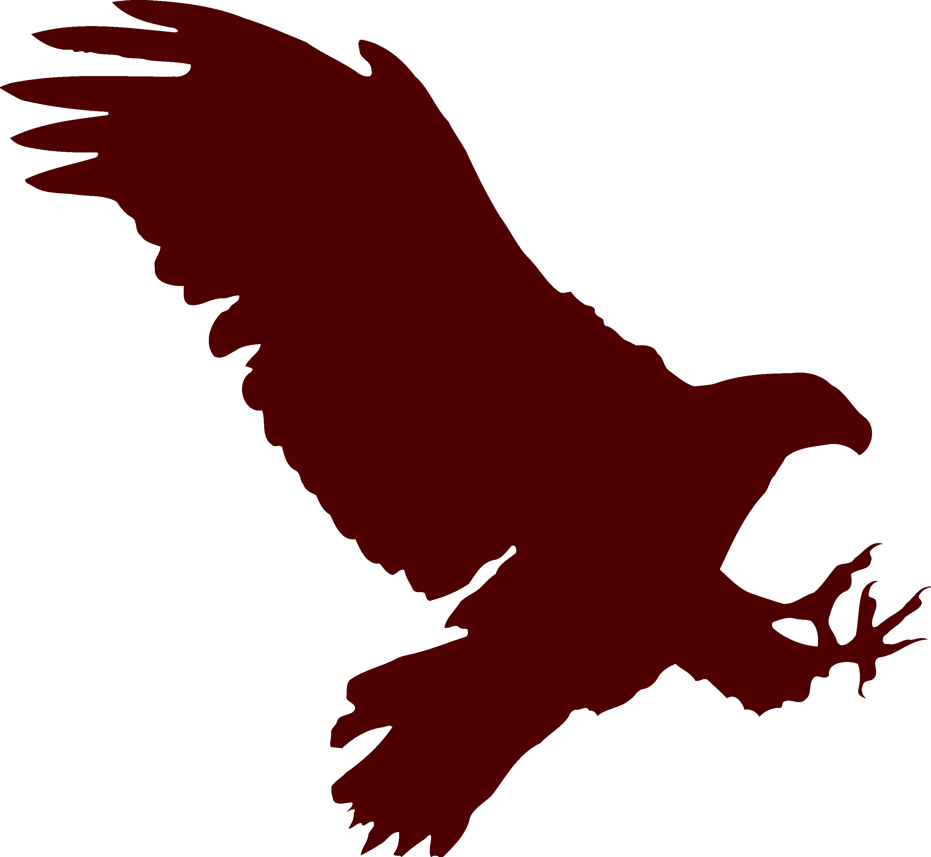Bird Flying Red Free Vector Graphic On Pixabay - Flying Eagle Silhouette (3000x2760)